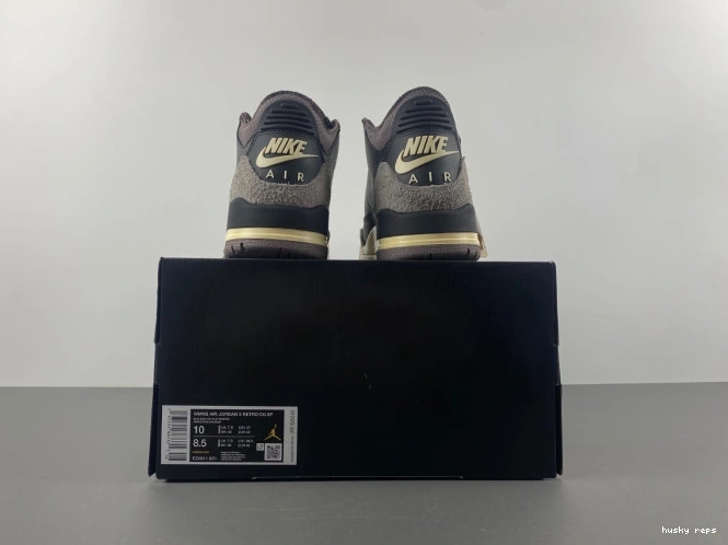 Rep Husky x Black Maniere FZ4811-001 Ma A Air Jordan 3 0730